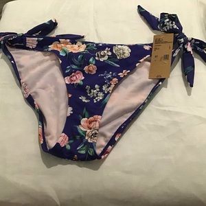 Swimsuit Bottom, Large NWT Cremieux Blue Pink